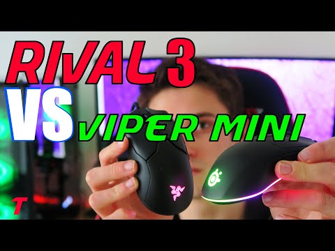 SteelSeries Rival 3 vs Razer Viper Mini Comparison - Clear Victory! (Best Budget Mouse)