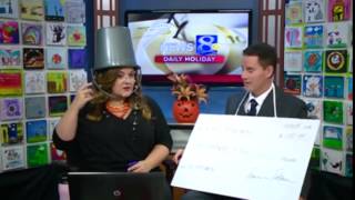 Halloween Fun on News 8 This Morning