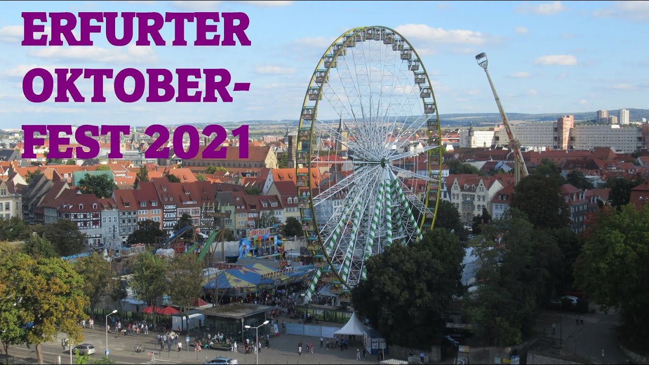 Erfurter Oktoberfest 2021: Rundgang mit allen Attraktionen