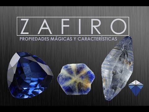 Video: Zafiro: Apariencia, Características, Propiedades Mágicas