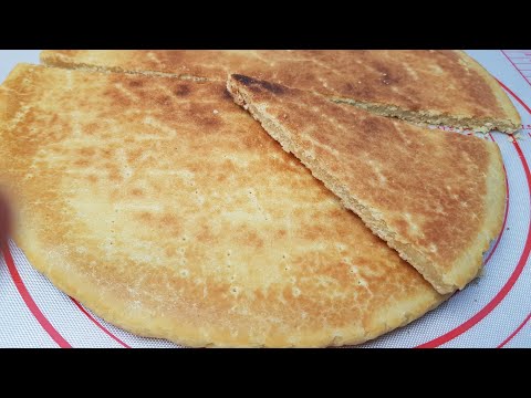 Aghroum Galette de semoule recette avec mesures exactes