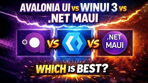 Avalonia vs WinUI 3 vs .NET MAUI: The XAML Framework Tier List for 2025 (Which Should You Bet On?)