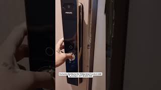 Philips DDL902-MFVP Installation done in Dubai | Philips Smart Locks