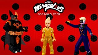 New Season 5 Pack Update | Miraculous RP Roblox