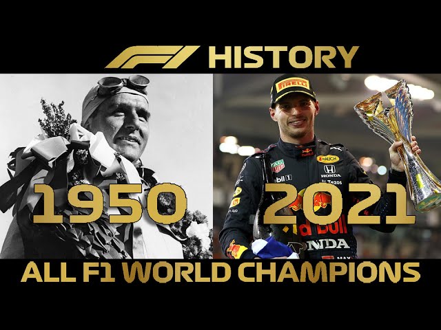 Formula 1 World Champions (1950-2022) 🏆 