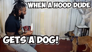 Download Lagu WHEN A HOOD DUDE GETS A DOG! MP3