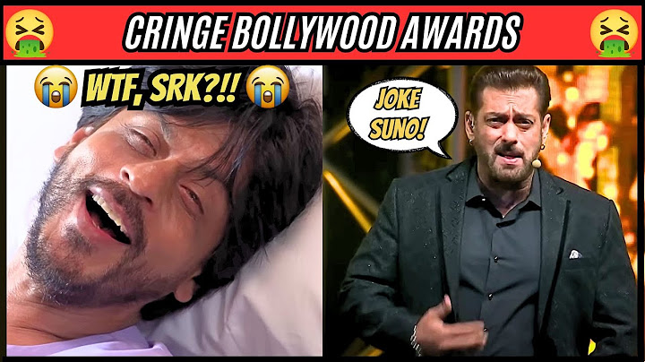 😭Cringe Bollywood Awards Comedy😭 ft. SRK | Salman Khan | Ranveer Singh | Kiku Sharda | 24FramesALife