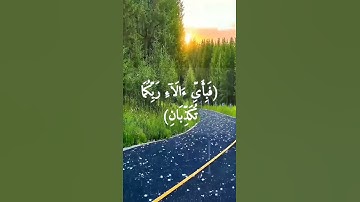 (وَمِن دُونِهِمَا جَنَّتَانِ)[سورة الرحمن ] #تلاوة_مميزة#ياسر_الدوسري