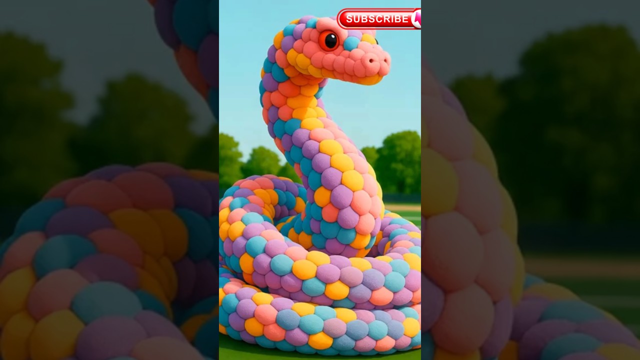 Snake Pop Surprise! 🐍 | Fun & Satisfying Pop Animation 