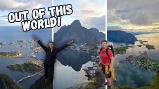 We haven't been anywhere like this! | Lofoten, Henningsvær, Reinebringen & Fishing Towns! | Ep. 73