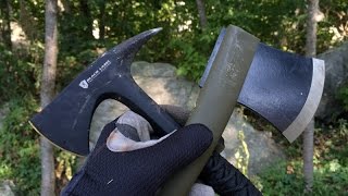 Camp Axe VS. Tomahawk: Mora and Browning Black Label - Who Wins?