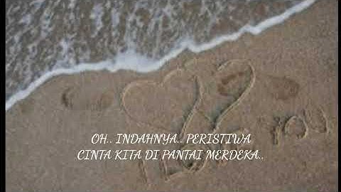 JINBARA-CINTA PANTAI MERDEKA||Lirik