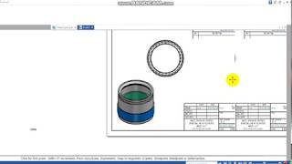 Section view Solid edge