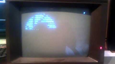 Minitel as computer terminal : First test.