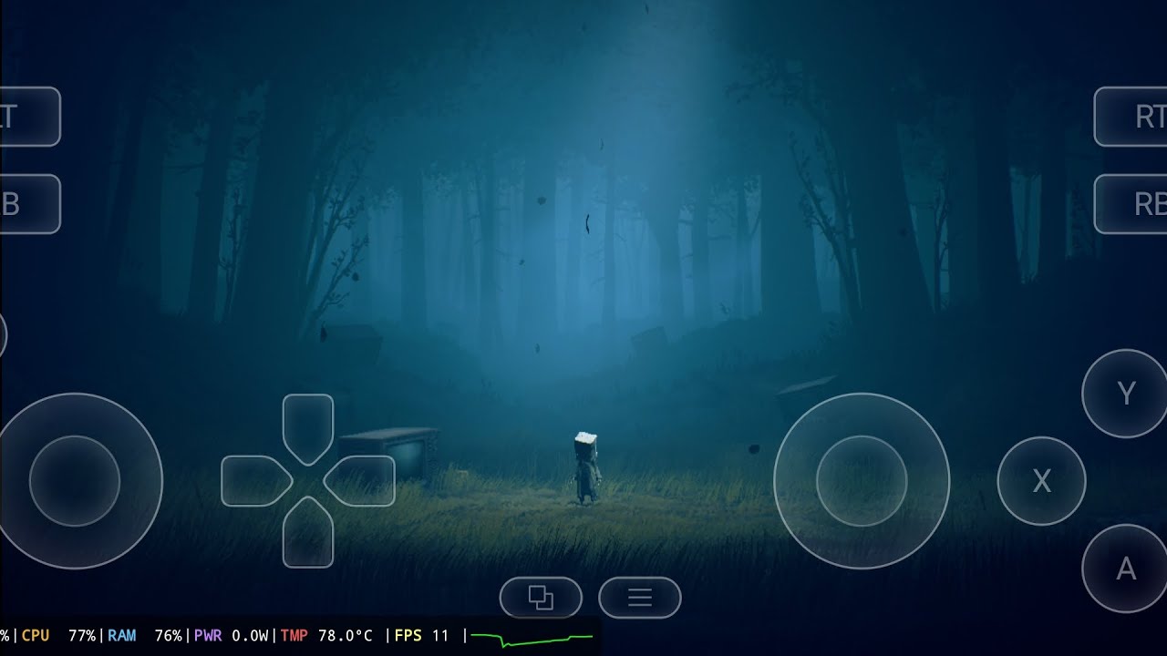 Little Nightmares II Gameplay on Android | GameHub Emulator | Snapdragon 855+ 🔥