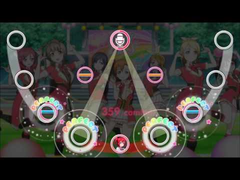 【公式譜面バグ】【スクフェスAC】夏色えがおで1,2,Jump!(challenge)【譜面確認用】