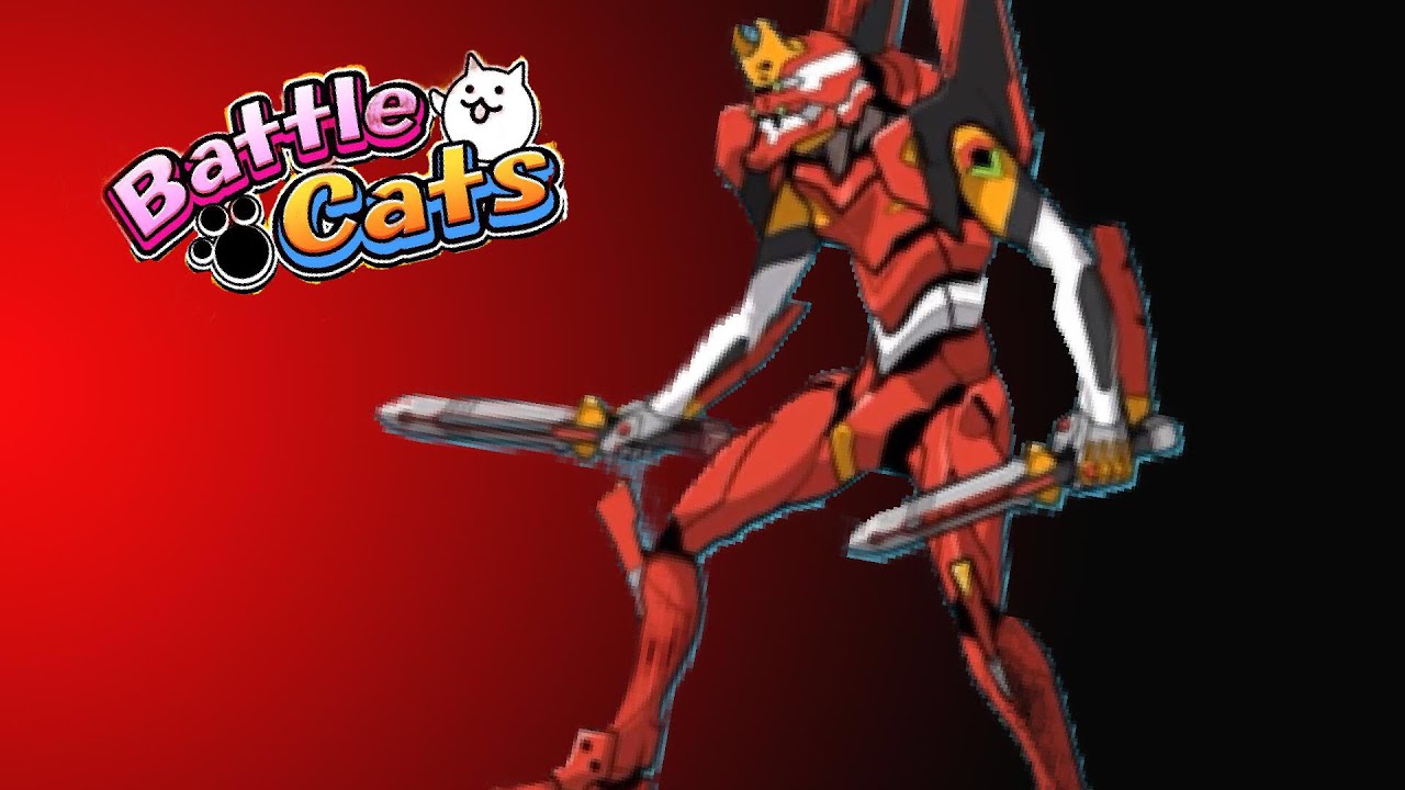 Giant Evogelion Cat Capsule Opening! Battle Cat Ep: 9