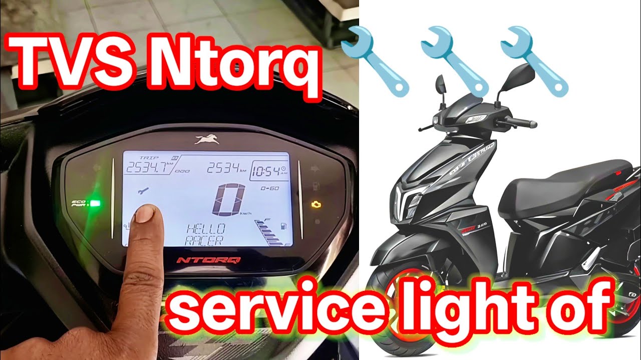  Tvs ntorq bs6 service light off |Tvs ntorq সার্ভিস লাইভ বন্ধ কিভাবে করব |how to remove servicelight😂