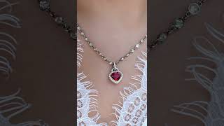 This incredible 3.02ct heart-shaped ruby is sure to induce love at first sight!⁠ Profile