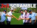 2v3 Scramble in Vegas | Tig & Grant VS Steve Matt & Bubbie