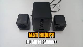 Cara Memperbaiki Speaker Multimedia yang Mati Hidup