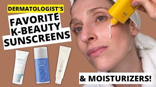 Dermatologist's Favorite K-Beauty Sunscreens \u0026 Moisturizers (Korean Skincare Picks!) | Dr. Sam Ellis
