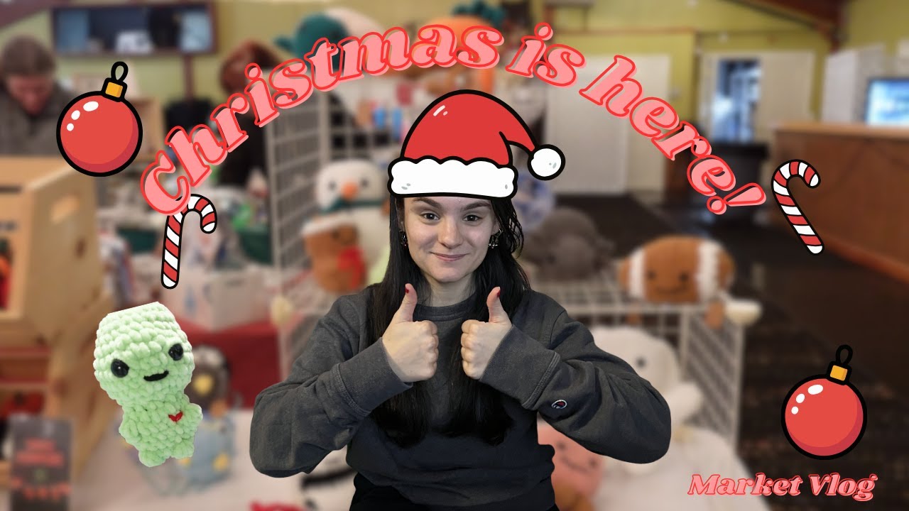 Christmas season is finally here! | Vlog & Market Prep