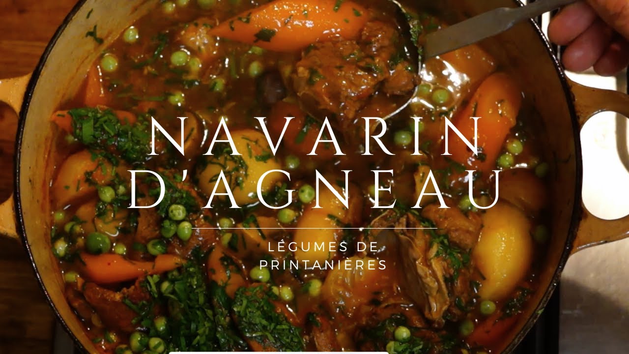 お鍋一つでフランス伝統料理その名はナヴァラン・ダニョー　How to make very tender French lamb stew 
