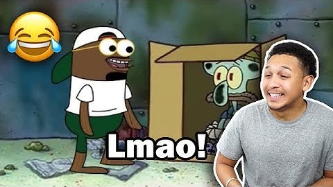 Running into old friends be like (Spongebob) Reaction!