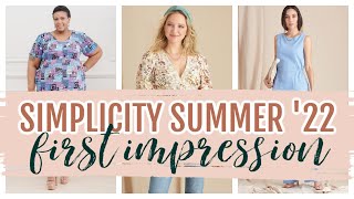 Review: Simplicity Summer 2022 Sewing Patterns