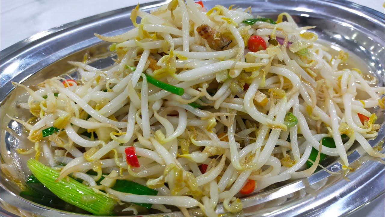 How to fry #bean #sprouts#ပဲပင်ပေါက်ကြော်လုပ်နည်း