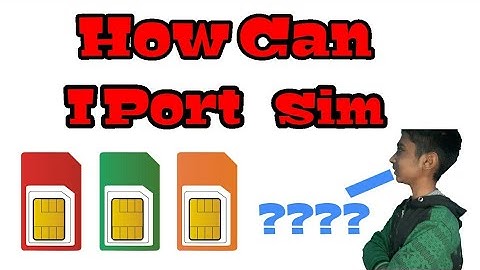 How to port your mobile number to another network operator