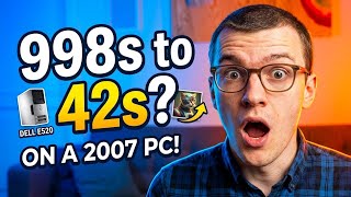 Part 2 - I Got Stable Diffusion Running in 42 Seconds vs 998 Seconds