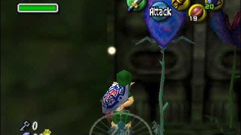 Alternate Woodfall Temple Boss Key Skip with Hookshot Clipping