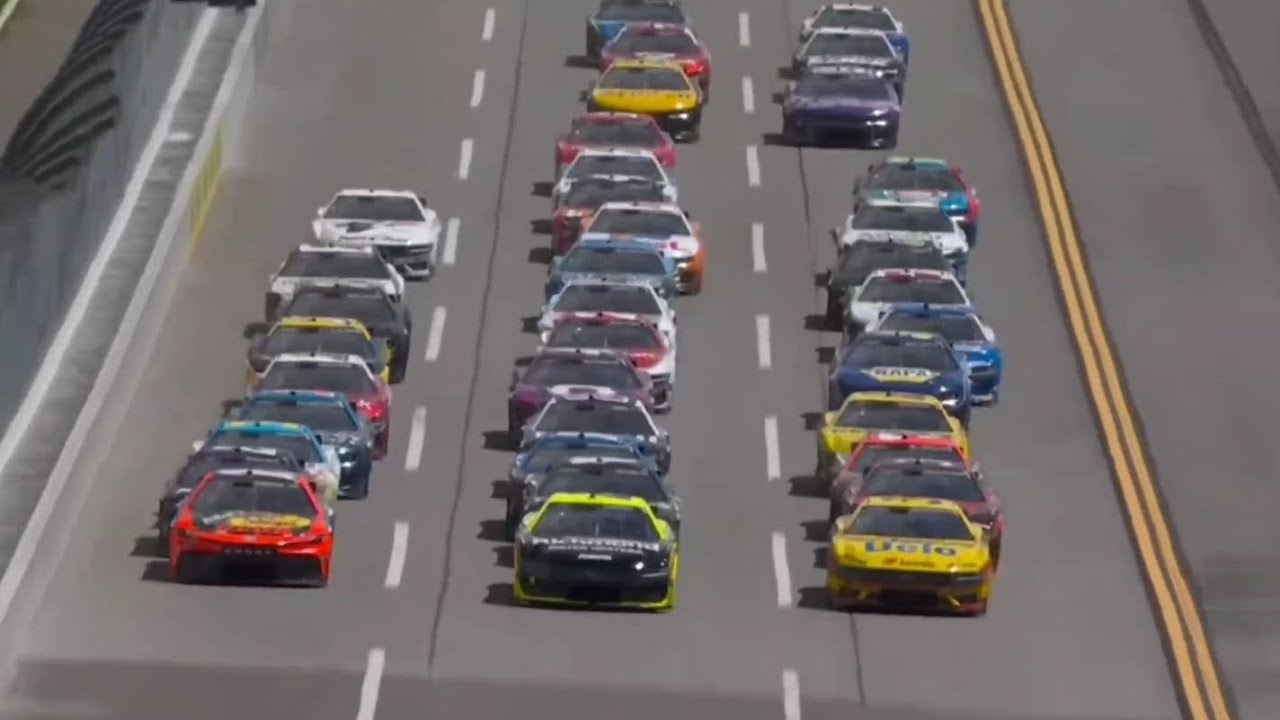 3 Wide Racing- Call by MRN ( 2024 Geico 500 ) NCS at Talladega - YouTube