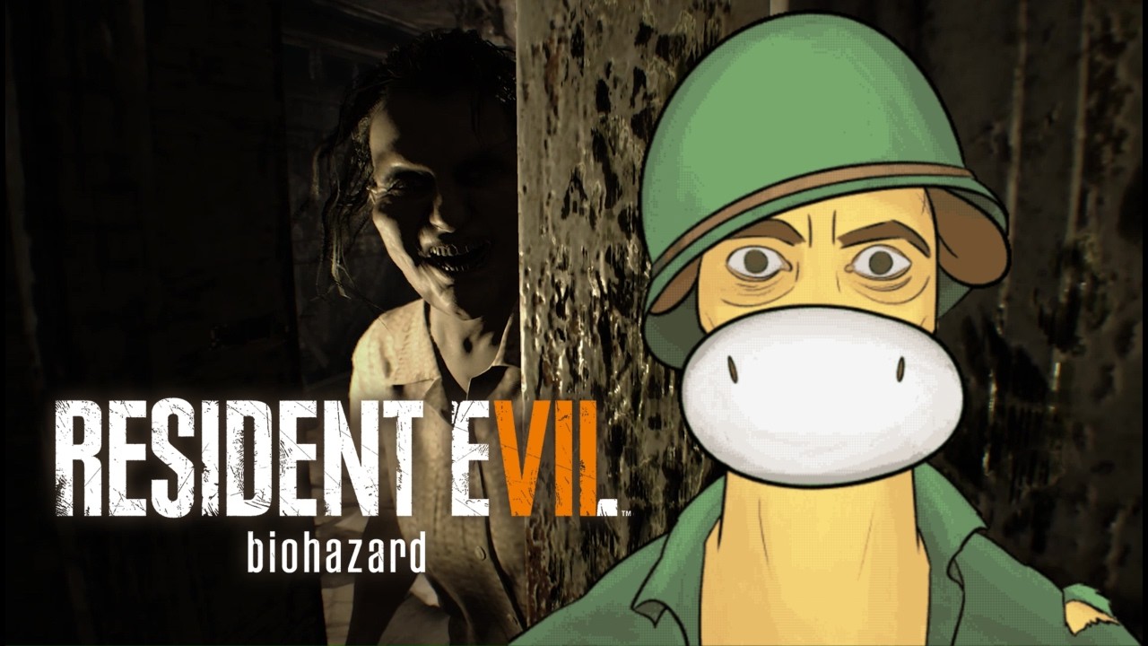 Je dois finir RESIDENT EVIL 7 ce soir...