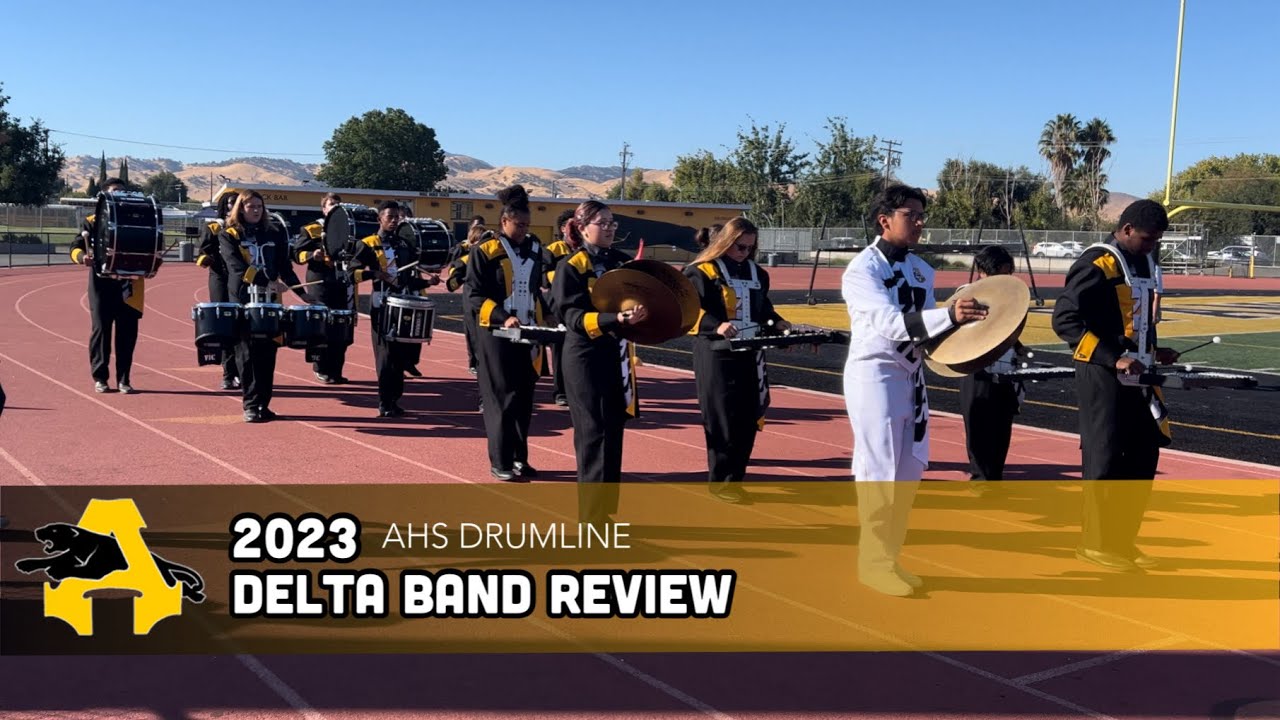 Antioch HS Drumline Delta Band Review 2023 YouTube