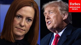 Psaki Slams Trump's Bleach Injection Comments After Questions On Biden Causing Vaccine Hesitancy
