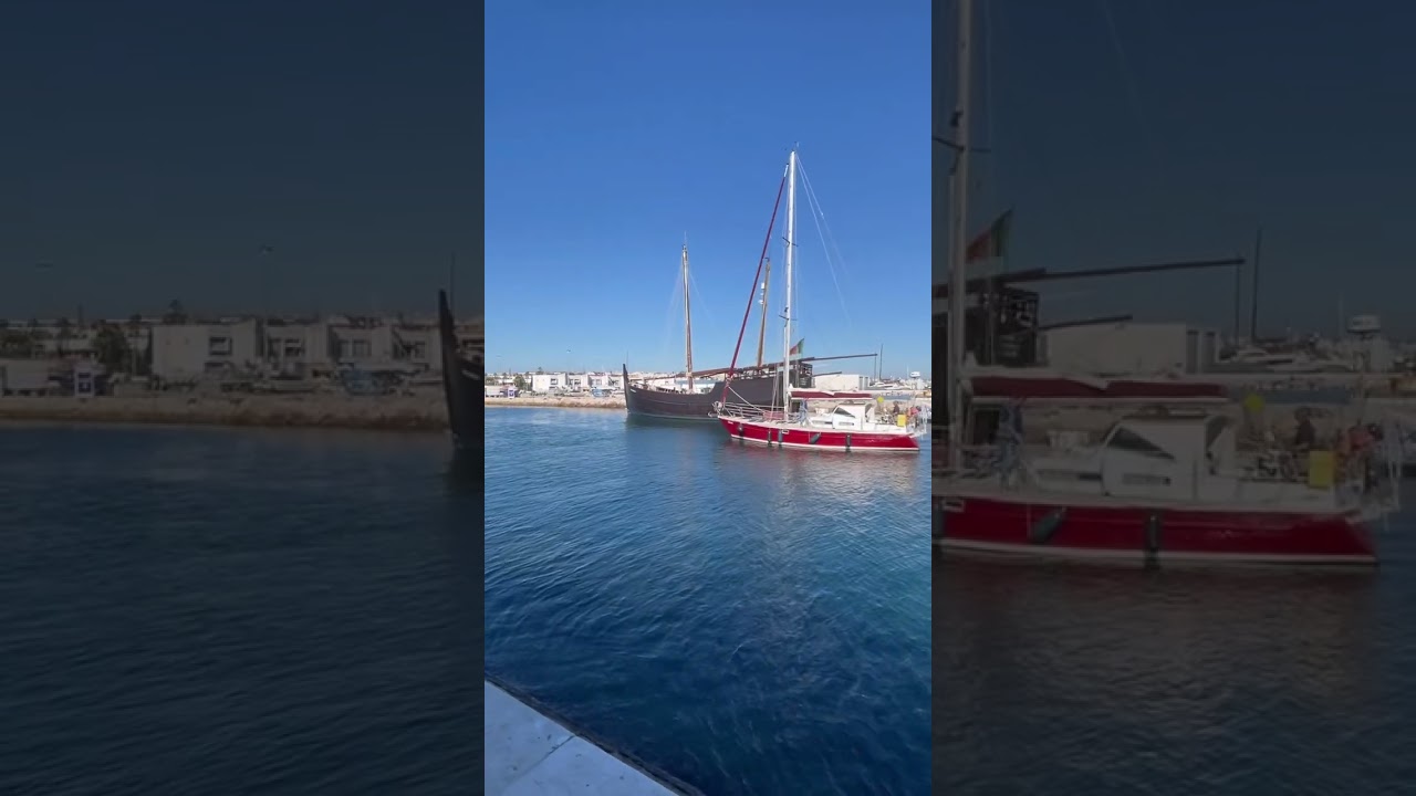 Old Portuguese boat in Lagos Algarve 🇵🇹 Portugal