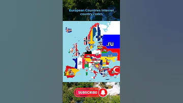 European Countries Internet Country Codes 