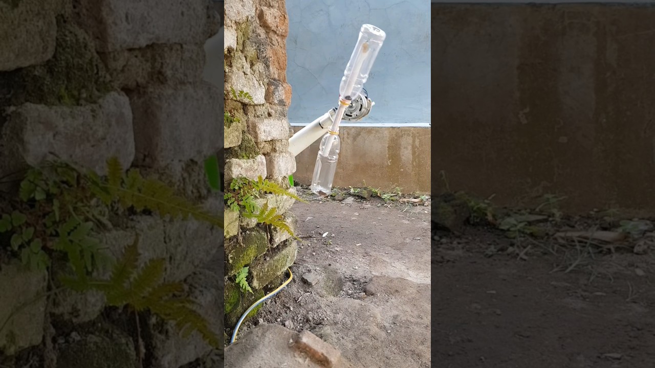 fan sound | fan peeking out from behind the wall | fan noise 