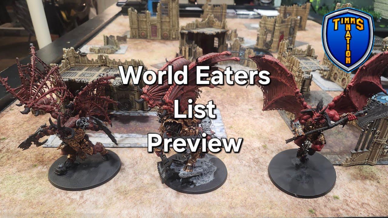 Khorne Deamon Kin BIG BOYS List Preview
