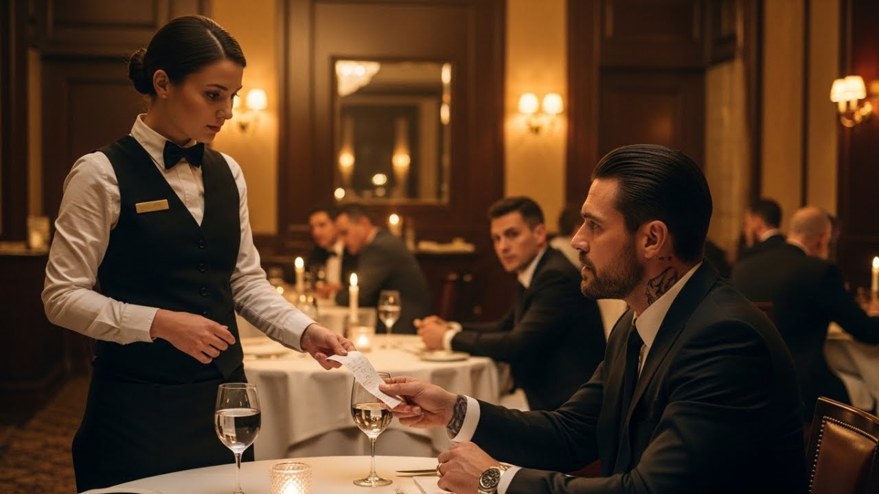 Waitress Circled Words on Mafia Boss's Bill—It Read: “Gunman Behind You. Deal Gone Wrong. Exit Now”
