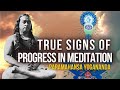 Paramahansa yogananda the true signs of progress in meditation  benefits of meditation