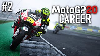 Motogp 20 career mode is finally here! this gameplay from the 2020
game, on ps4 and pc. part 2 of our caree...