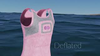 Wave-Inflatable Swim Suit