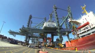 Port of Los Angeles WBCT Crane Offloading