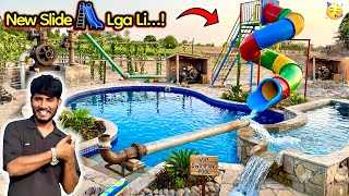 We Are Getting A Slide🛝 Installed At The Swimming Pool🔥
