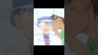 Kaito Kid Almost Lost His First Kiss?! #anime #detectiveconan #animeshorts #shorts