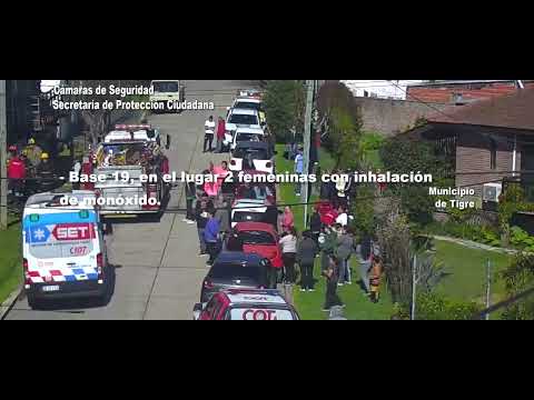 Tigre: el rápido accionar del COT permitió sofocar un incendio en una vivienda en Rincón de Milberg